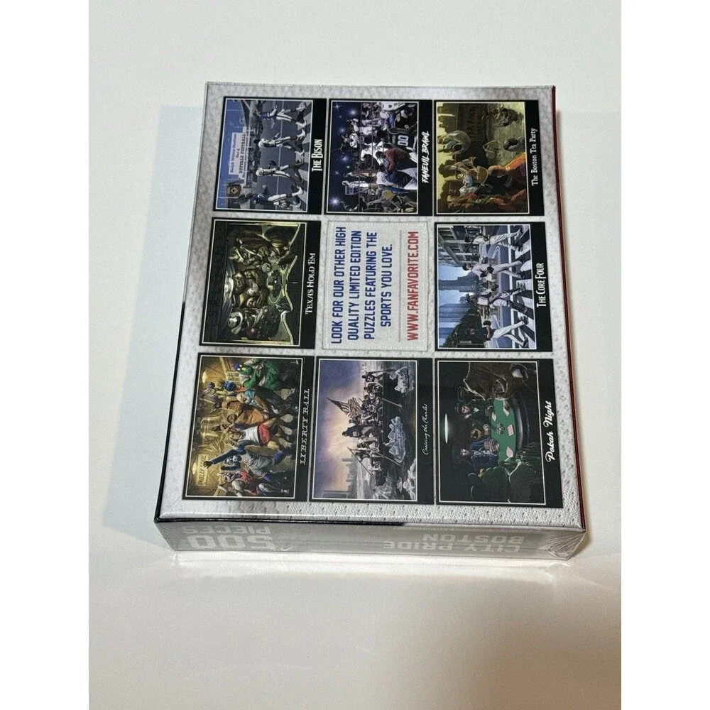 Fan Favorite City Pride Sports Boston MA Puzzle – 500 Piece – Sealed NWT